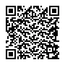 QR-code voor telefoonnummer +19892952498