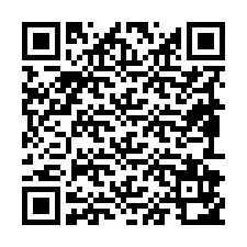 Código QR para número de teléfono +19892952509
