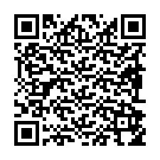 Código QR para número de teléfono +19892954226