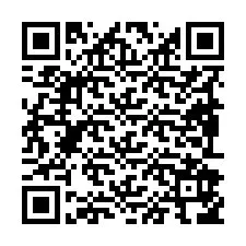 Codice QR per il numero di telefono +19892956936