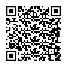 Codice QR per il numero di telefono +19892958056