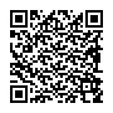 Kode QR untuk nomor Telepon +19892958662