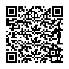 Codice QR per il numero di telefono +19892962200