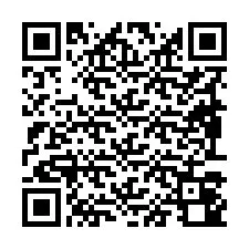 QR-koodi puhelinnumerolle +19893040066