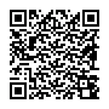 Codice QR per il numero di telefono +19893040429