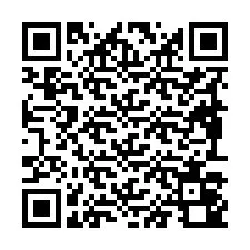 Codice QR per il numero di telefono +19893040542