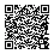 Código QR para número de teléfono +19893040556