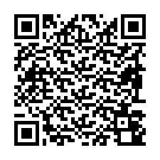 Código QR para número de teléfono +19893040567