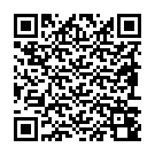 QR-koodi puhelinnumerolle +19893040618