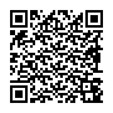 Código QR para número de teléfono +19893041096