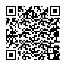 Código QR para número de teléfono +19893042018