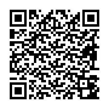 Código QR para número de teléfono +19893042067