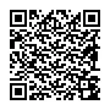 Codice QR per il numero di telefono +19893042129