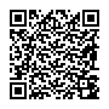 QR-код для номера телефона +19893042175