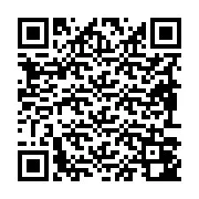 QR код за телефонен номер +19893042216