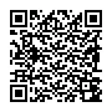 QR код за телефонен номер +19893042234