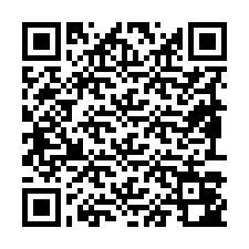 QR Code pour le numéro de téléphone +19893042449