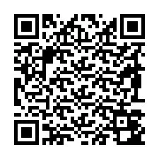 電話番号のQRコード +19893042450