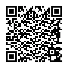 Kode QR untuk nomor Telepon +19893042496