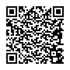 QR Code สำหรับหมายเลขโทรศัพท์ +19893042583