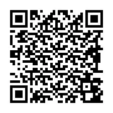 QR-code voor telefoonnummer +19893042592