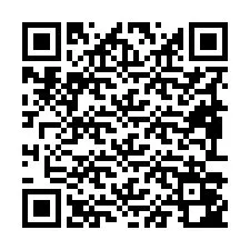 Código QR para número de telefone +19893042623