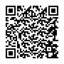 Código QR para número de teléfono +19893042709