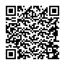 Código QR para número de teléfono +19893042748