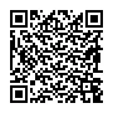 Código QR para número de teléfono +19893049255