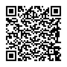 QR-code voor telefoonnummer +19893049924