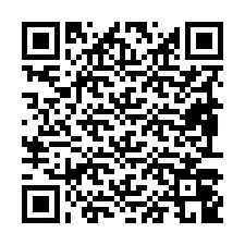 QR код за телефонен номер +19893049997