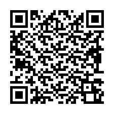 QR код за телефонен номер +19893260022