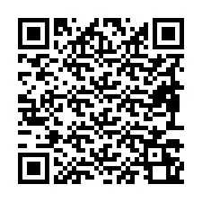 Código QR para número de telefone +19893260107