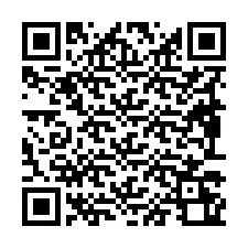 Codice QR per il numero di telefono +19893260122