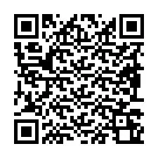 QR Code pour le numéro de téléphone +19893260136