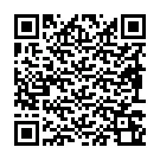 Kod QR dla numeru telefonu +19893260146