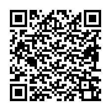 Código QR para número de teléfono +19893260287