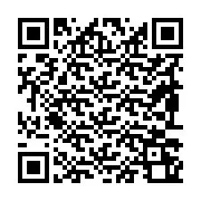 QR-koodi puhelinnumerolle +19893260331