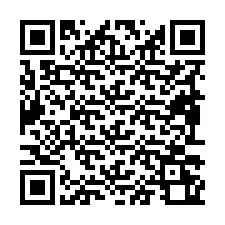 Codice QR per il numero di telefono +19893260363