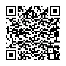 QR-koodi puhelinnumerolle +19893260404