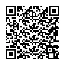 Código QR para número de teléfono +19893260471