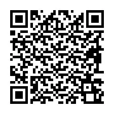 Kod QR dla numeru telefonu +19893260553