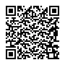 Código QR para número de teléfono +19893260570