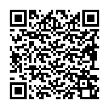 Código QR para número de teléfono +19893260642