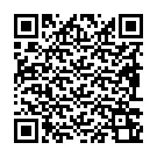 QR Code pour le numéro de téléphone +19893260662