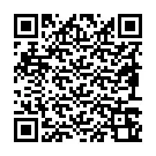 Kode QR untuk nomor Telepon +19893260808