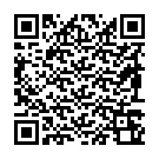 Código QR para número de telefone +19893260841