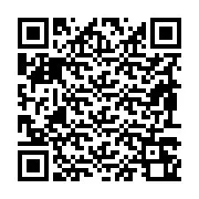 Código QR para número de teléfono +19893260855