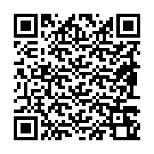 QR Code pour le numéro de téléphone +19893260879