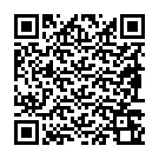 QR Code สำหรับหมายเลขโทรศัพท์ +19893260978